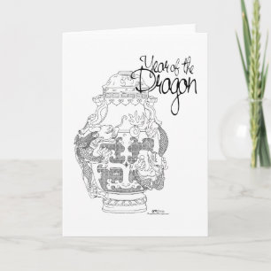 Carte Année du Dragon