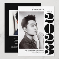 ANNÉE ÉPIQUE | NOIR BOLD COLLEGE DIPLÔME PHOTO