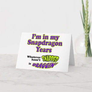 Carte AnnéesSnapdragon