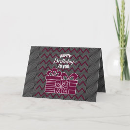 Carte Anniversaire