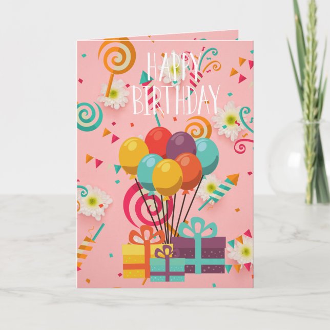 Carte Anniversaire (Devant)