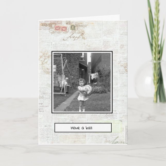 Carte Anniversaire (Devant)