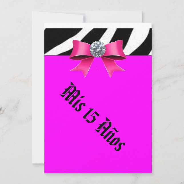 Carte Anniversaire 15 ans (Devant)