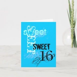 Carte Anniversaire 16 ans