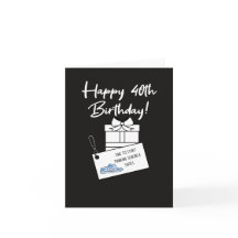 Anniversaire 40 ans drôle et sarcastique 
