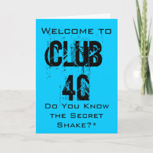 Carte anniversaire 40e