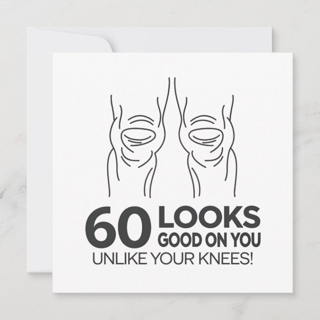 Carte Anniversaire 60 ans (Devant)