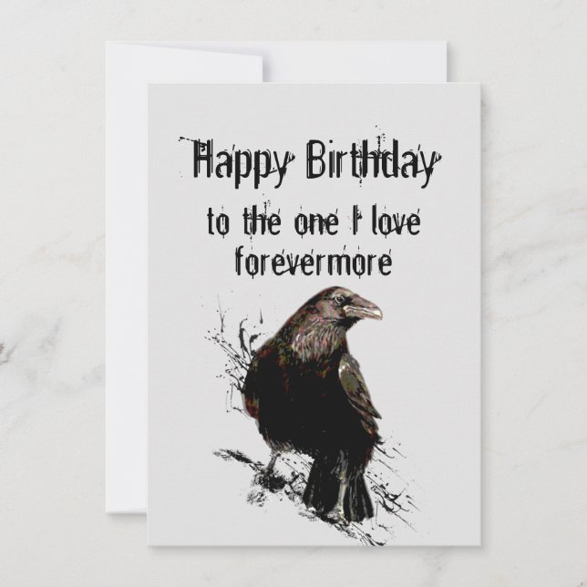Carte Anniversaire à celui que j'aime Forevermore Fun Ra (Devant)