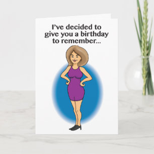 Carte Anniversaire à retenir