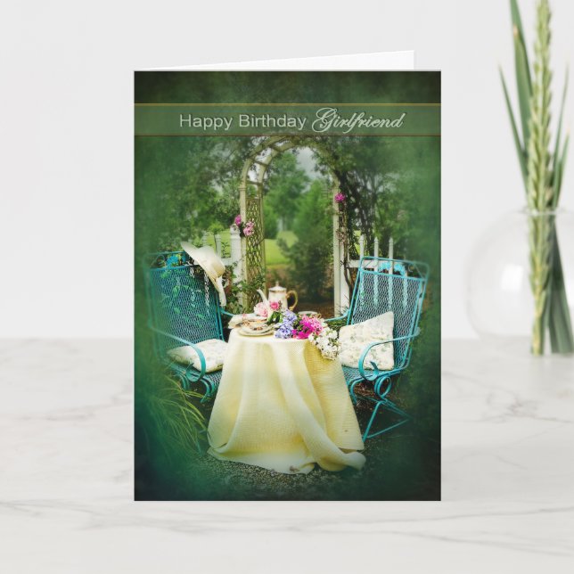 CARTE ANNIVERSAIRE, AMIE, (Devant)