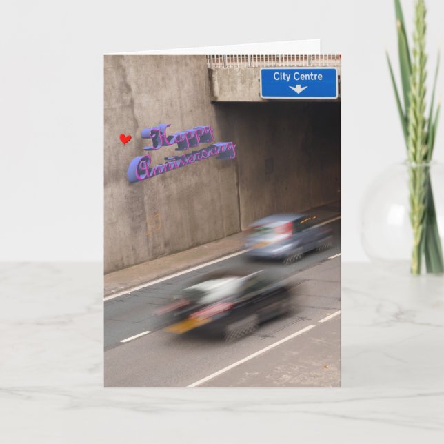 Carte anniversaire amusante (Devant)