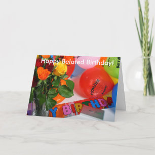 Carte Anniversaire Anniversaire Dépassée