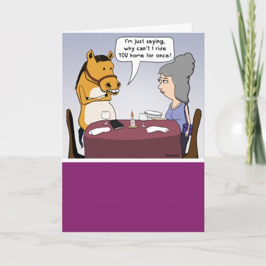 Carte Anniversaire Aventureux Drole De Cheval Zazzle Ch