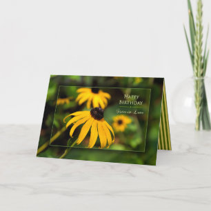 Carte Anniversaire, belle-soeur, Jardin, Susan aux yeux 