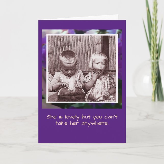 Carte Anniversaire Blueberries vintage Finlande Annivers (Devant)