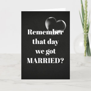 Carte Anniversaire Bubble Heart on Leather