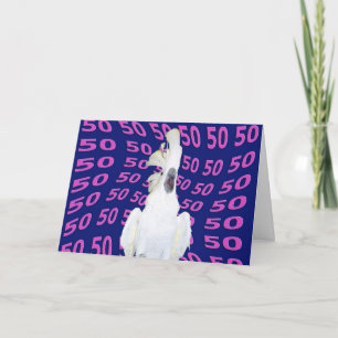 Carte Anniversaire cinquante