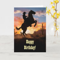 Anniversaire Country Western Cowboy Inspirant à ch