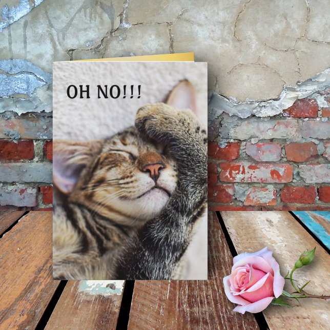 Carte Anniversaire Cute Kitten Beldate (Créateur téléchargé)