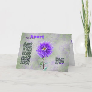 Carte Anniversaire Dahlia Pour Fille