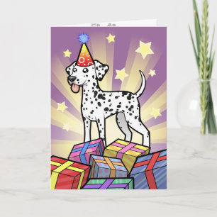 Carte Anniversaire Dalmatien