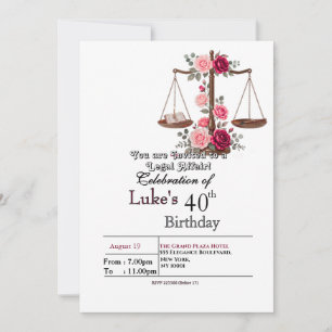 Carte Anniversaire d'avocat