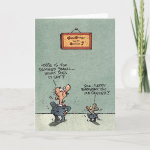 Carte Anniversaire de bonhomme