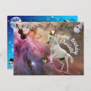 Carte anniversaire de Charlotte