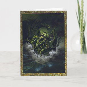 Carte Anniversaire de Cthulhu