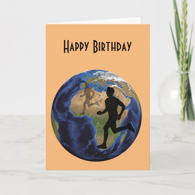 Carte Anniversaire de Dirige le Monde (Devant)