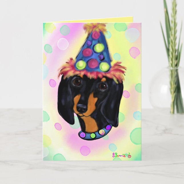Carte Anniversaire de Doxie (Devant)