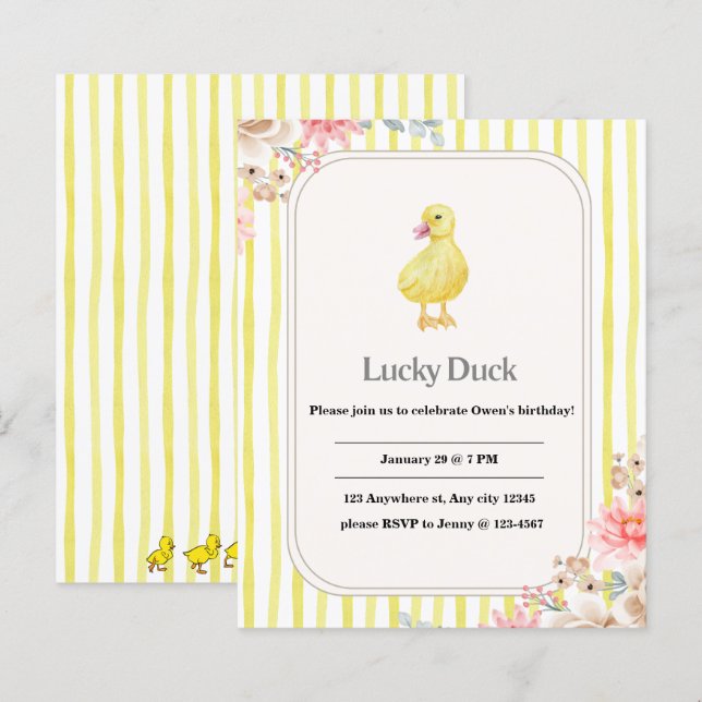 carte anniversaire de enfant personnalisée avec ca (Devant / Derrière)