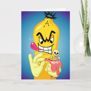 Carte Anniversaire de Evil Banana Peel