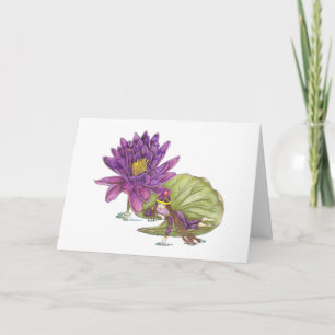 Carte Anniversaire de fée de juillet