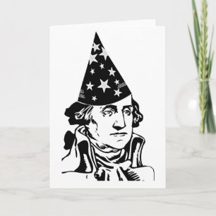 Carte Anniversaire de George Washington