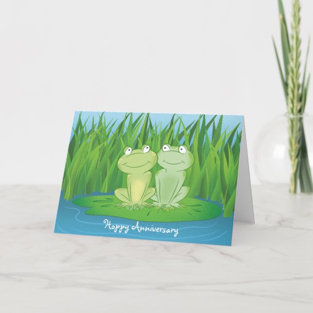 Carte Anniversaire de houblon (Devant)