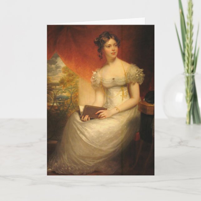 Carte Anniversaire de Jane Austen (Devant)