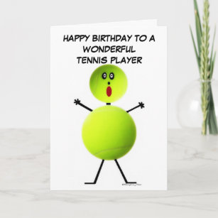 Cartes Tennis D Anniversaire Zazzle Ch