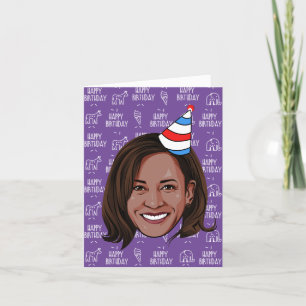 Carte Anniversaire de KAMALA HARRIS
