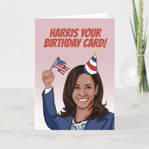 Carte Anniversaire de Kamala Harris