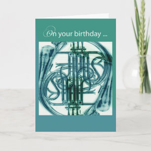 Carte Anniversaire de la Corne française
