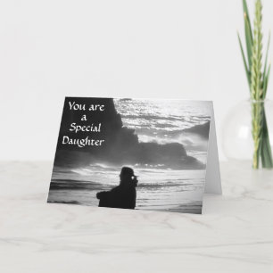 CARTE ANNIVERSAIRE DE LA FILLE SPÉCIALE