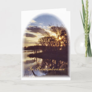 Carte Anniversaire de la mort/fenêtre de l'abîme de Don