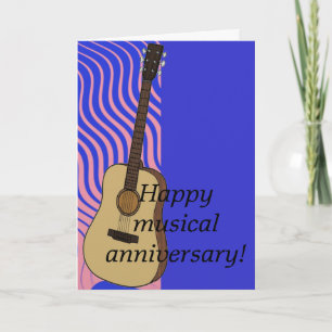 Carte Anniversaire de la musique
