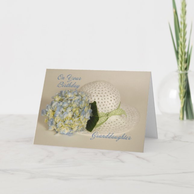 Carte Anniversaire de la petite fille (Devant)