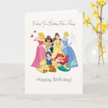 Anniversaire de la princesse Disney personnalisée