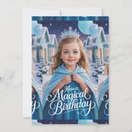 Carte Anniversaire de la princesse magique
