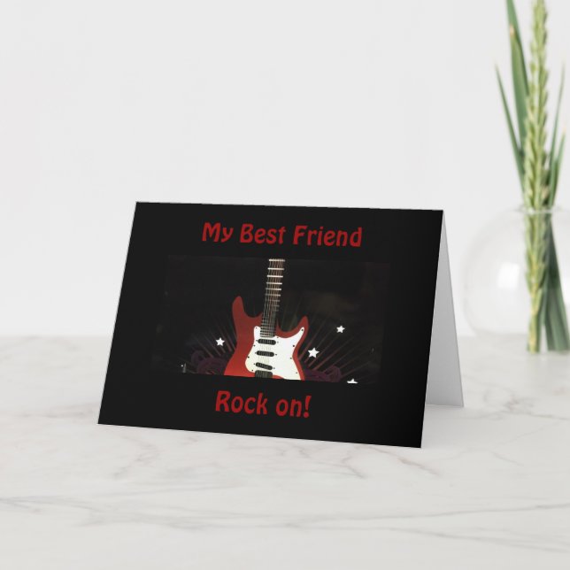 CARTE ANNIVERSAIRE DE L'AMI ALORS ALLEZ-Y POUR VOUS "TOU (Devant)