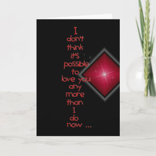 Carte Anniversaire de l'amour