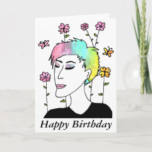 Carte Anniversaire de l'art évolutif